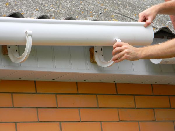 Half Round Gutter Installation in Abilene