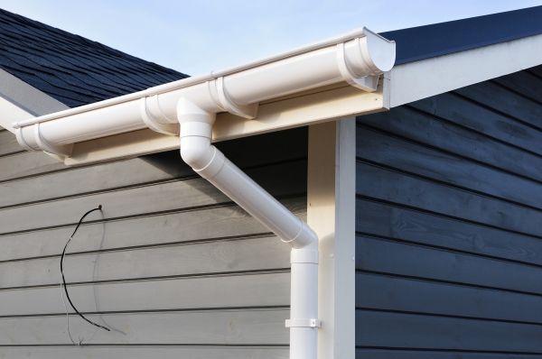 PVC Rain Gutter Installation in Abilene